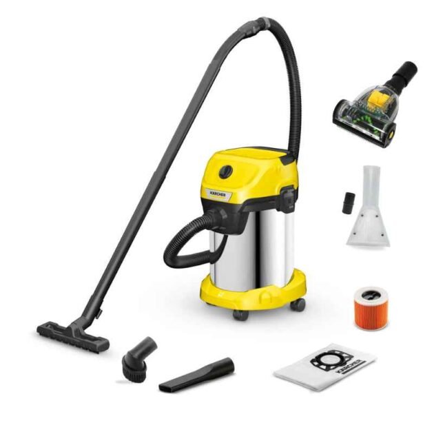 ASPIRATEUR EAU ET POUSSIÈRES WD 3 PLUS S V-19/4/20