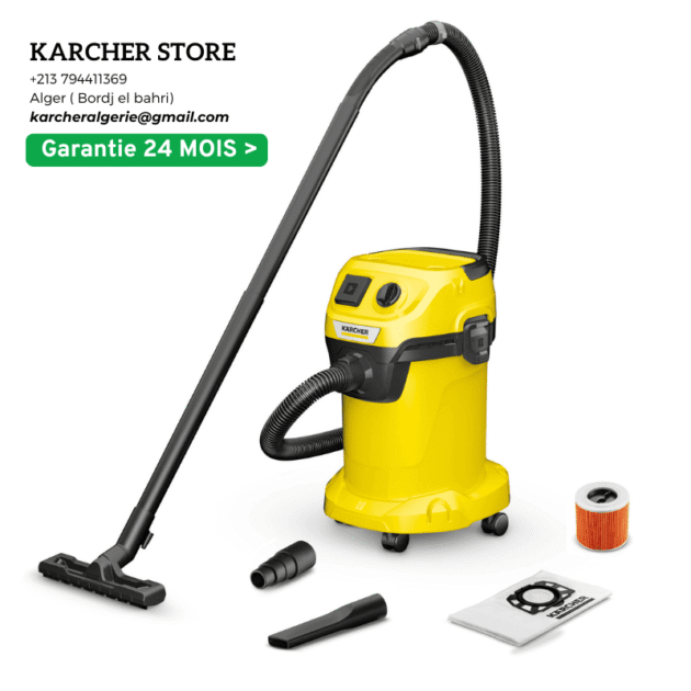 ASPIRATEUR EAU ET POUSSIÈRES WD 3 P V-19/4/20