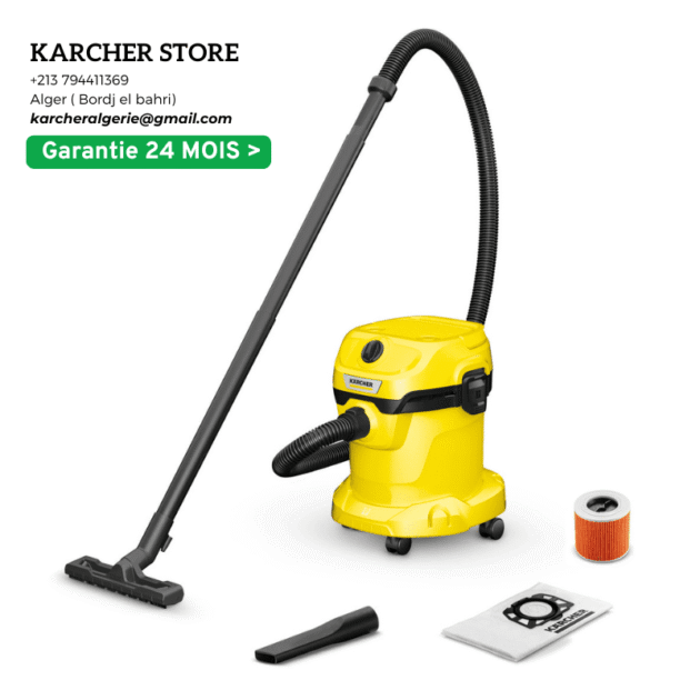 ASPIRATEUR EAU ET POUSSIÈRES WD 2 PLUS V-15/4/18/C